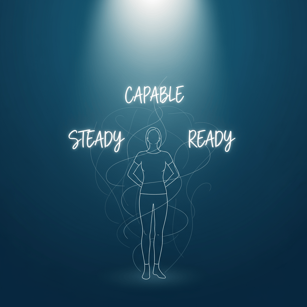 self confidence affirmations list illustration